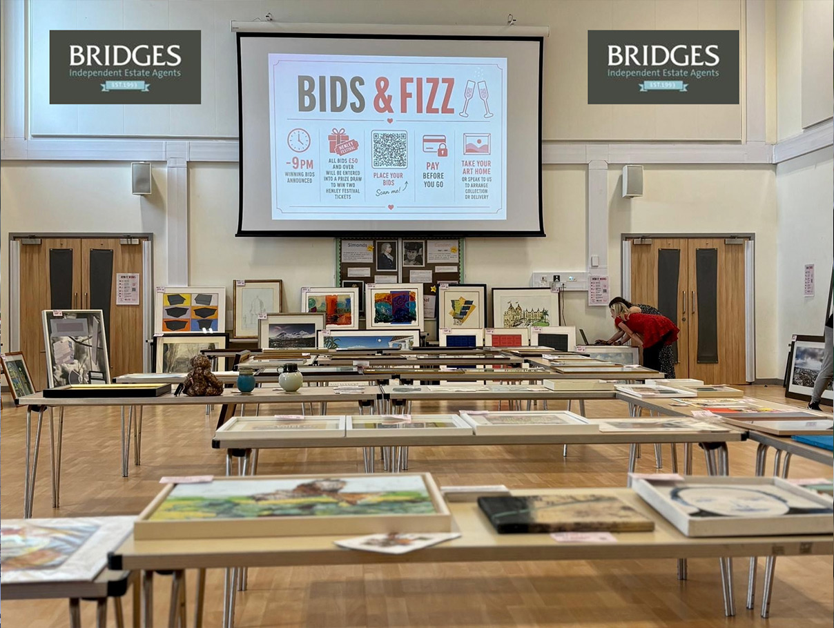 The Heights Art Bids & Fizz - June 2026