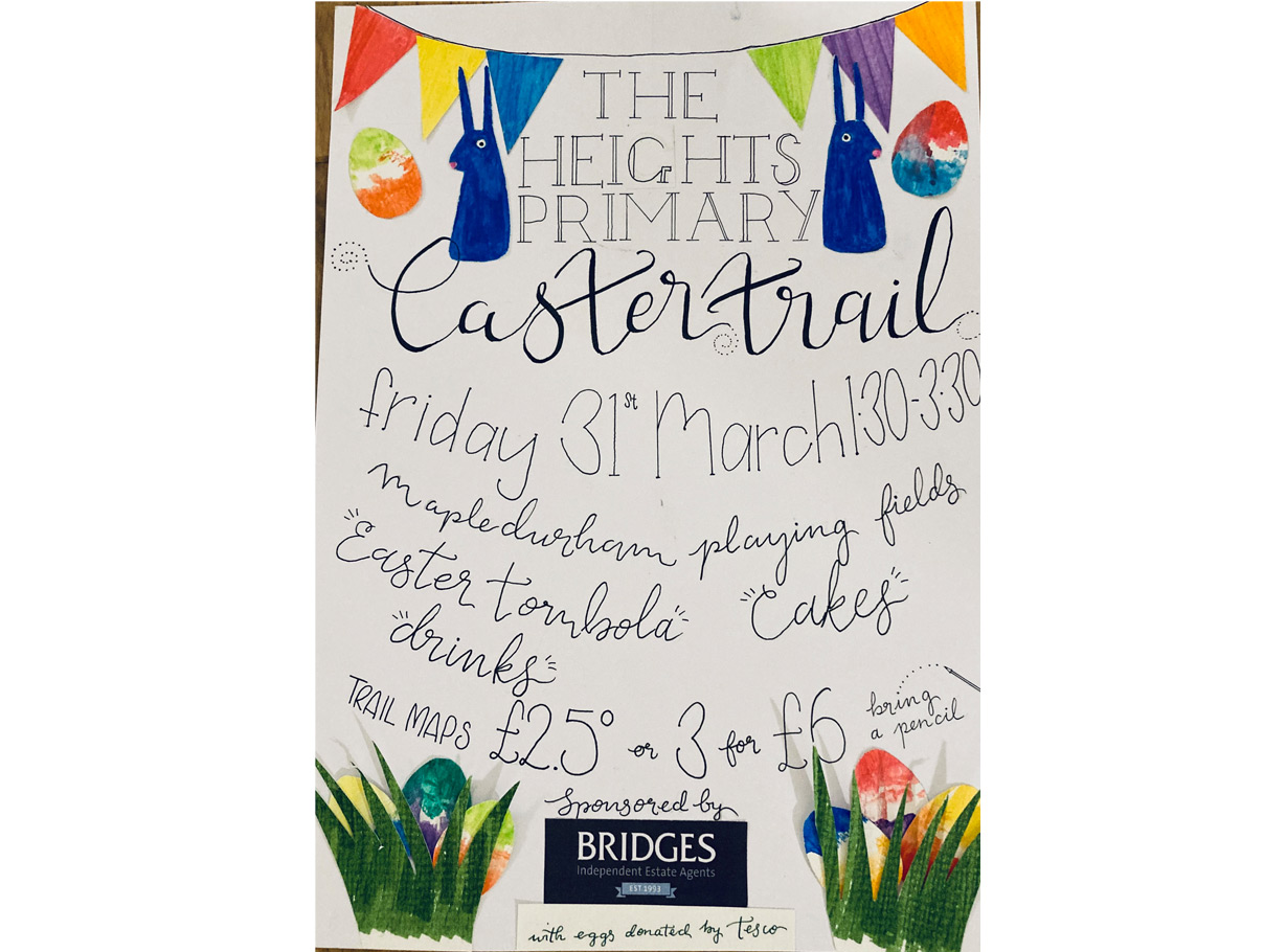 March 2023 - The Heights Primary Easter Trial