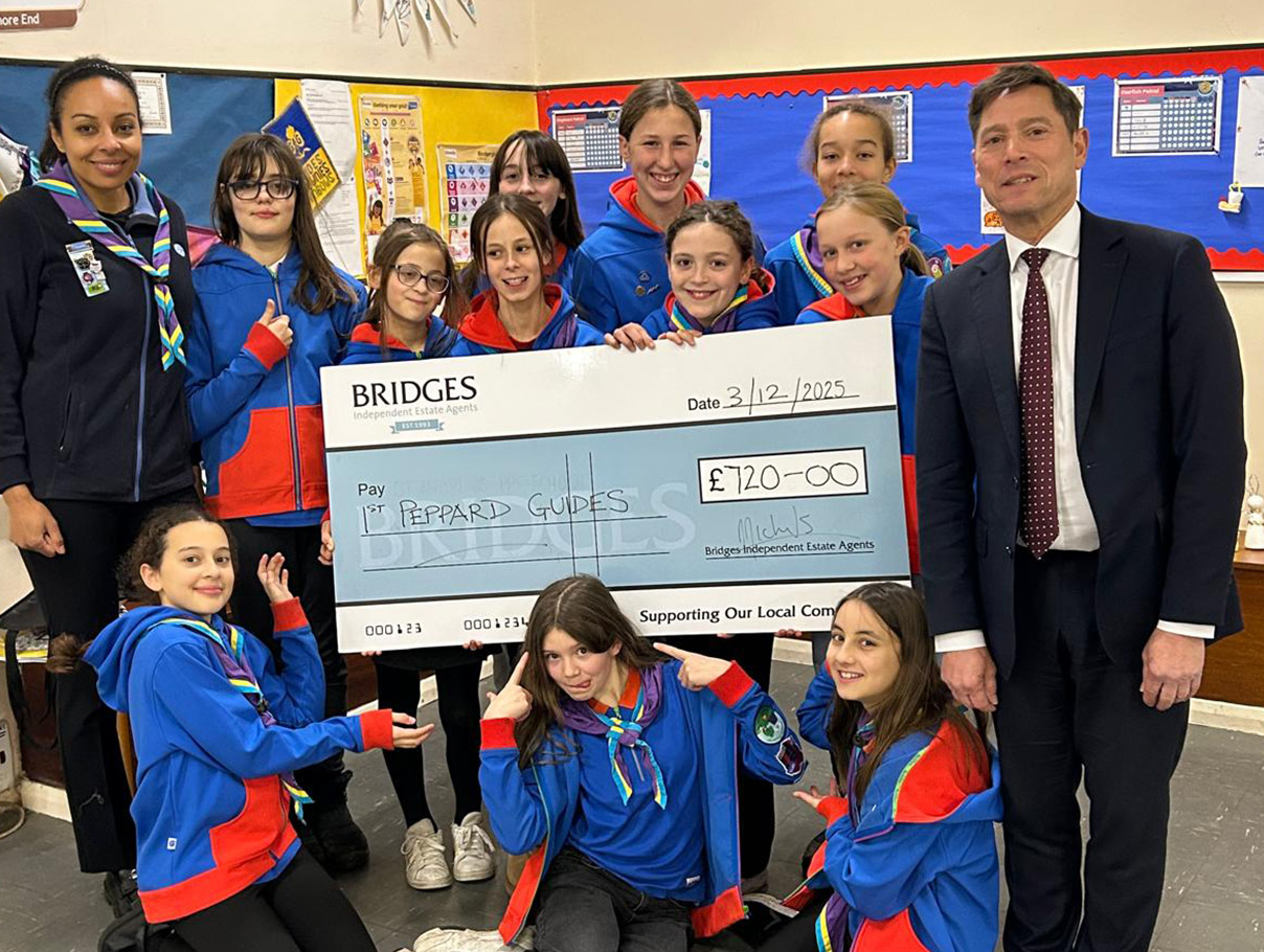 December 2025 – 1st Peppard Guides - Donation